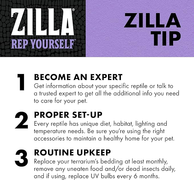 Zilla Pet Reptile Omnivore Food Medley Diet, 4 oz