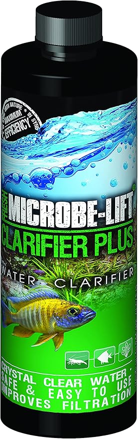 MICROBE-LIFT Clarifier Plus for Freshwater Tanks, 8-Ounce, (cpf08)