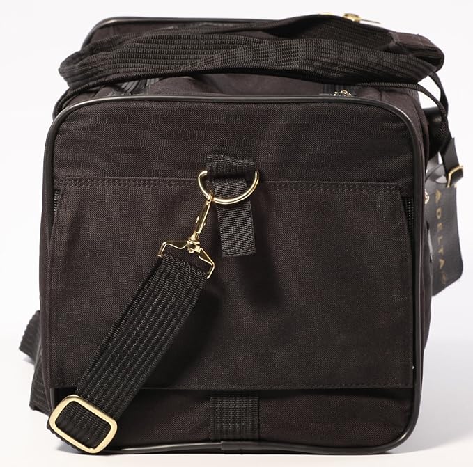Sherpa Delta Airlines Travel Pet Carrier, Airline Approved & Guaranteed On Board - Black, Medium