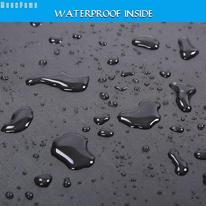 MEEXPAWS Cat Litter Box Enclosure Furniture Hidden, Cat Washroom Bench Storage Cabinet Small 19.7'' x 19.7'' x 19.7''| Dog Proof | Waterproof Inside | Easy Clean | Easy Assembly | Odor Control(White)