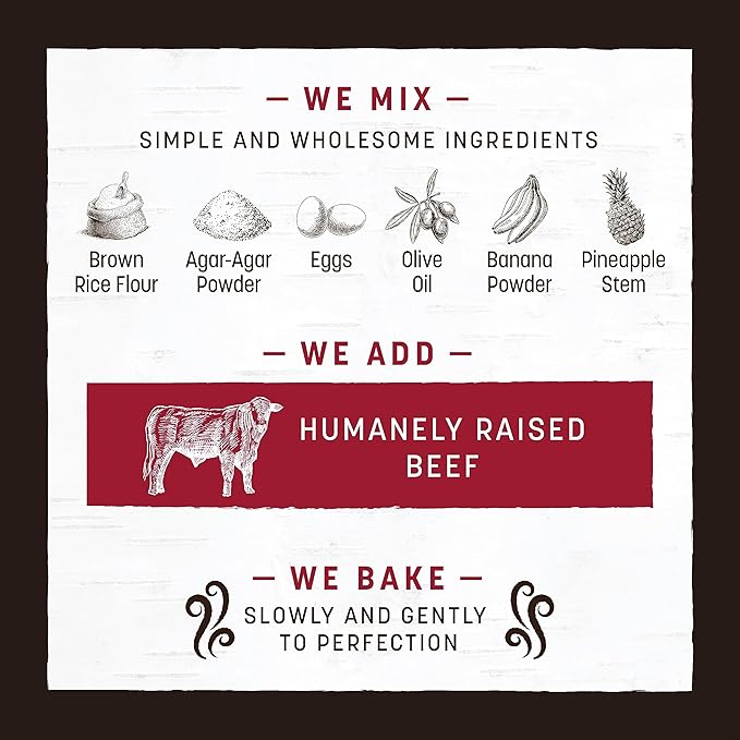 Earth Animal No Hide Strips Beef Flavored Natural Treats | No Rawhide | Quick & Thin Dog Chews - 4 Count