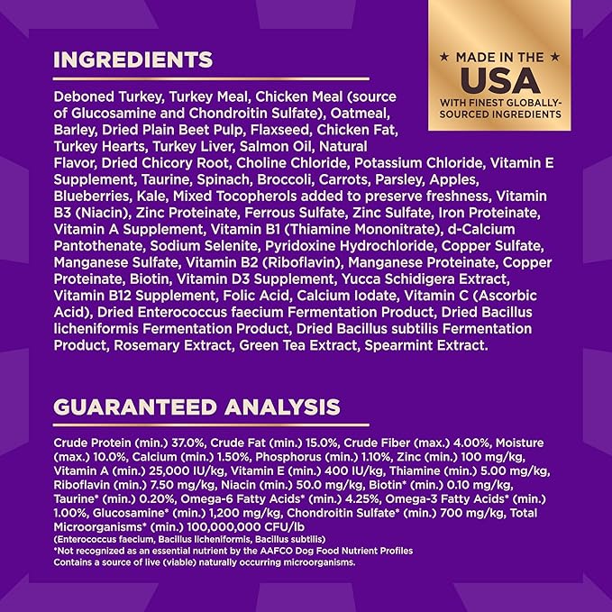 Wellness CORE+ (Formerly RawRev) Grained Dry Dog Food, Small Breed Original Turkey & Chicken with Freeze Dried Turkey, 10 Pound Bag