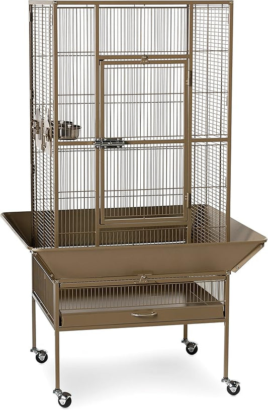 Prevue Pet Products 3352COCO Park Plaza Bird Cage, Coco Brown,Large