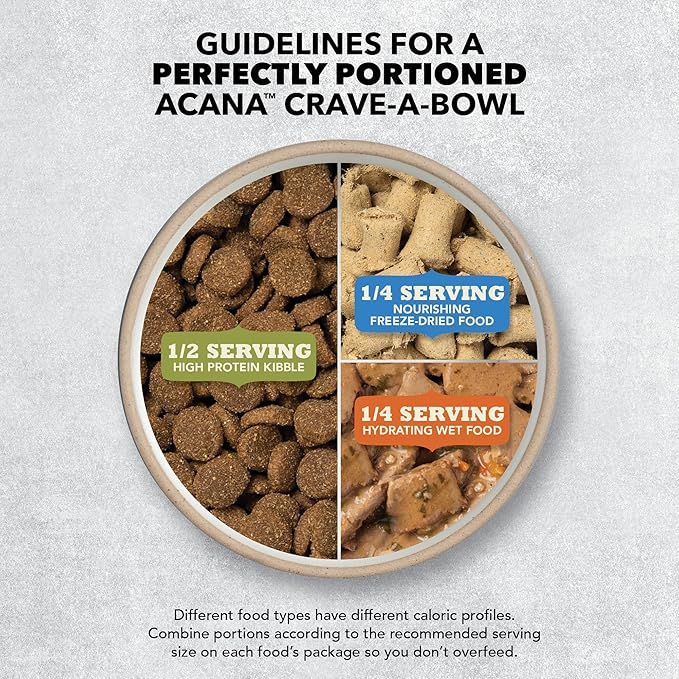 ACANA Butcher’s Favorites Grain-Free Dry Dog Food Wild-Caught Salmon Recipe 4lb Bag