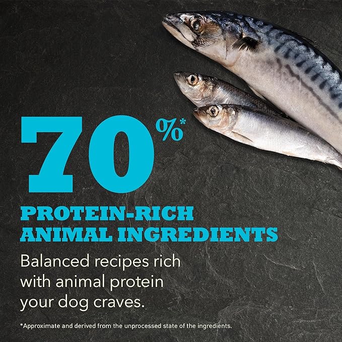 ACANA Highest Protein Grain Free Dry Dog Food Wild Atlantic Recipe 25lb Bag