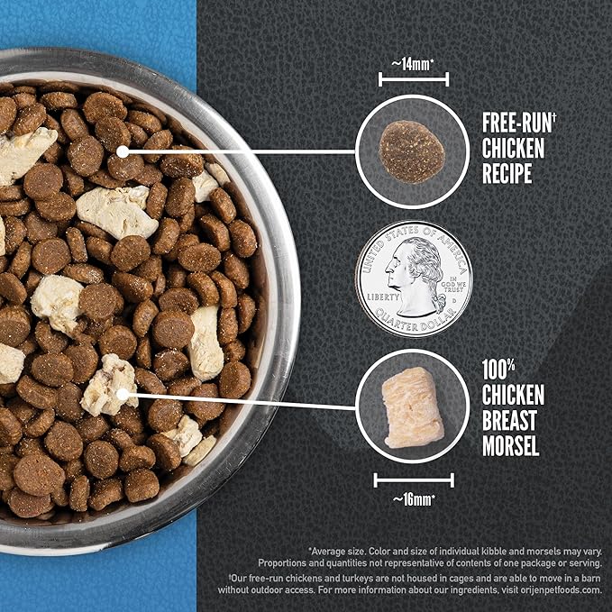 ORIJEN Wild Reserve Dry Dog Food Free-Run Chicken Recipe 4lb Bag