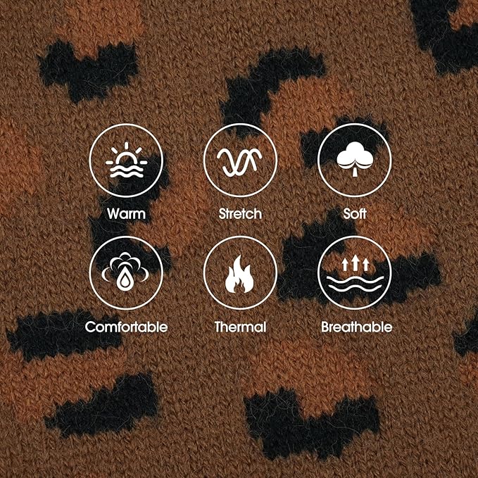 ROZKITCH Turtleneck Dog Sweater for Large Breeds, Warm Knitted Winter Clothes for Dogs, Cozy Pullover for Bulldogs Poodles Huskies Khaki 3XL