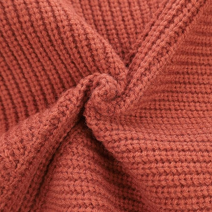 Fitwarm Thermal Knitted Dog Sweater Doggy Winter Coat Pet Clothes Doggie Turtleneck Jacket Puppy Outfits Cat Sweatsuit Red XS