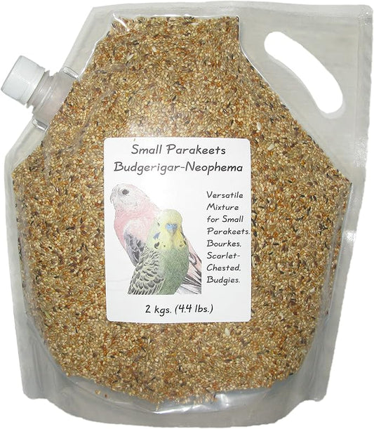 Small Parakeet (Budgie-Neo), 2 kg (4.4 lbs) Pour Spout Bag