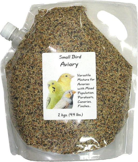 Small Bird Aviary, 2 kg (4.4 lbs) Pour Spout Bag