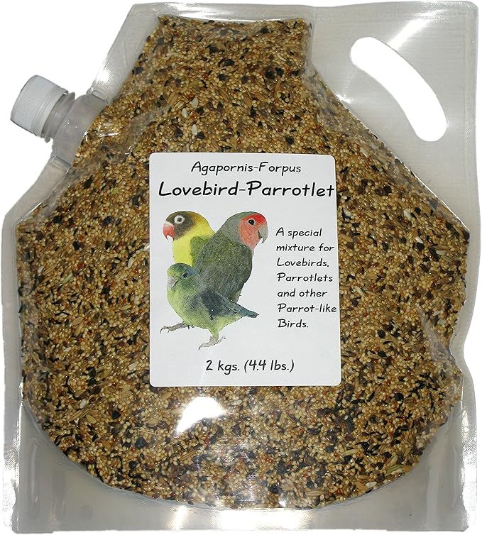 Lovebird-Parrotlet, 2 kg (4.4 lbs) Pour Spout Bag